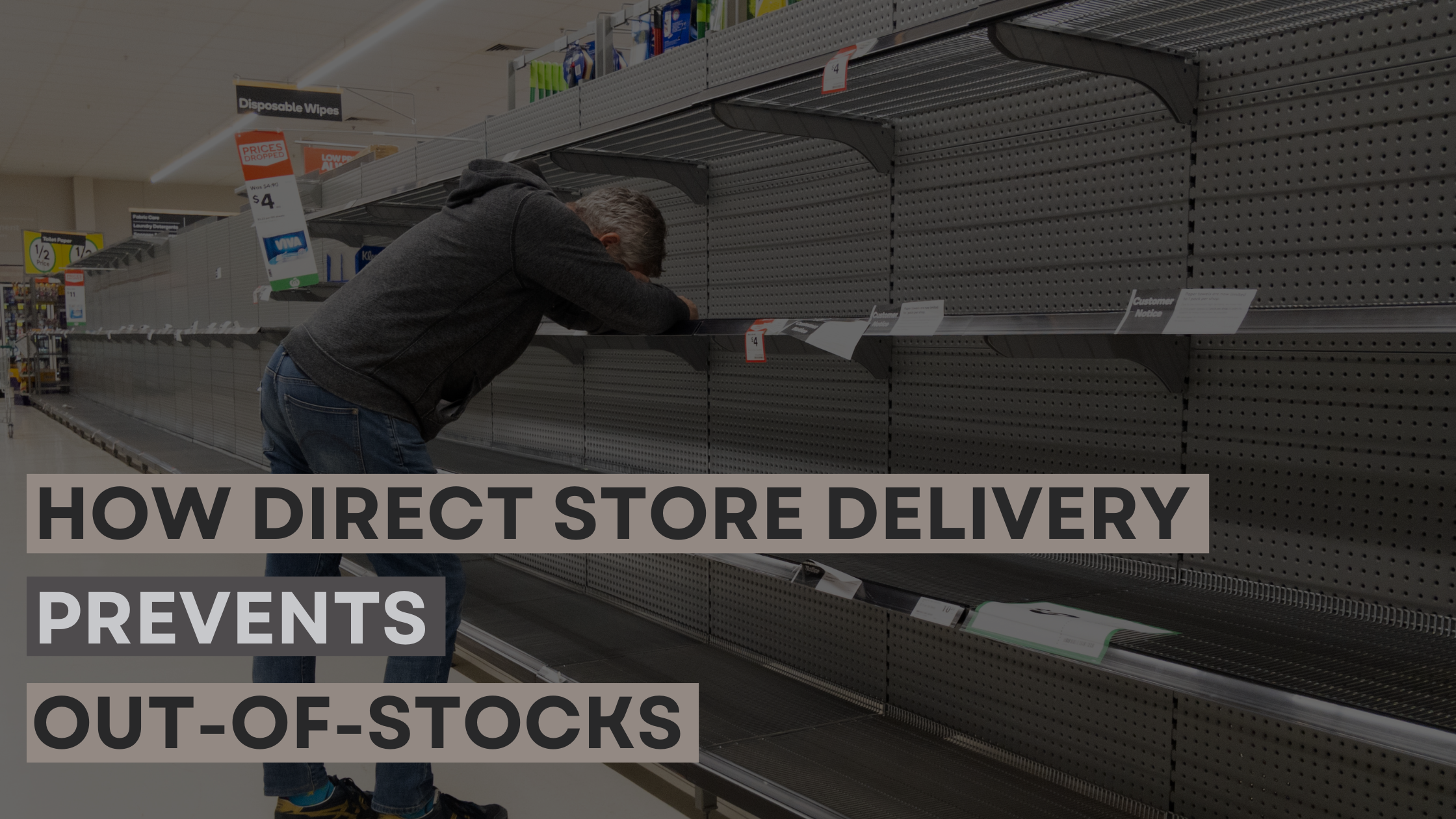 How Direct Store Delivery Prevents Out-of-Stocks for CPGs